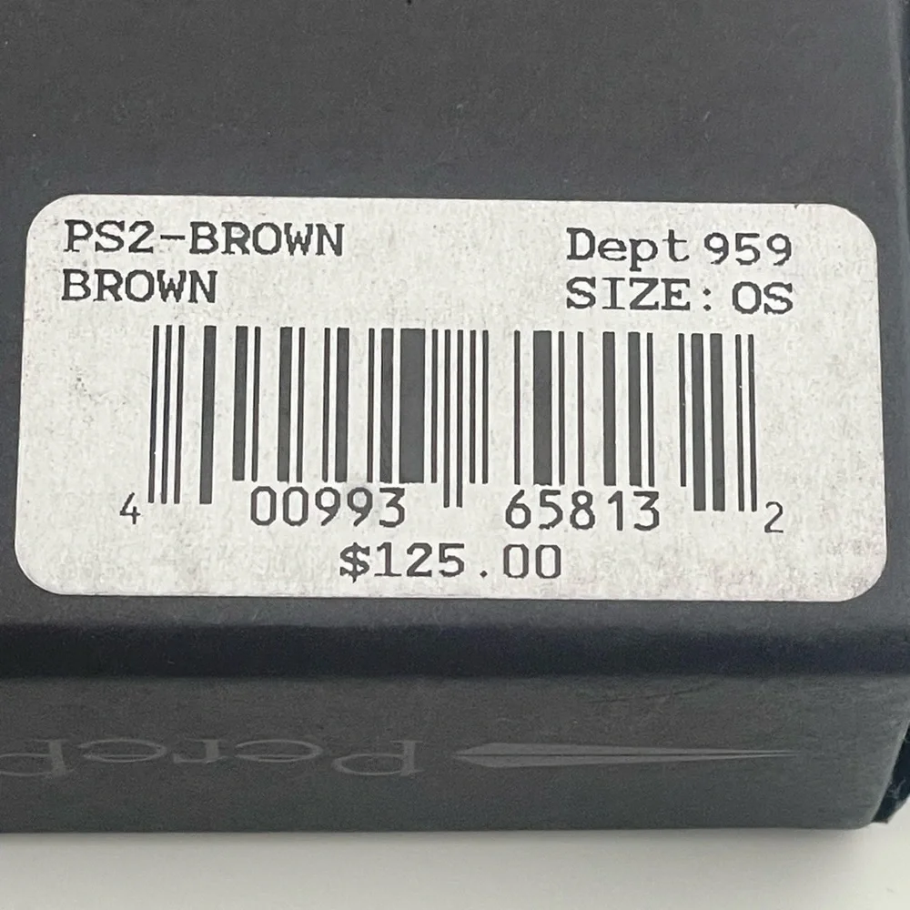 PerePaix Black Bead Skull Bracelet Stretch Gothic Rocker Mens OS - Picture 7 of 8